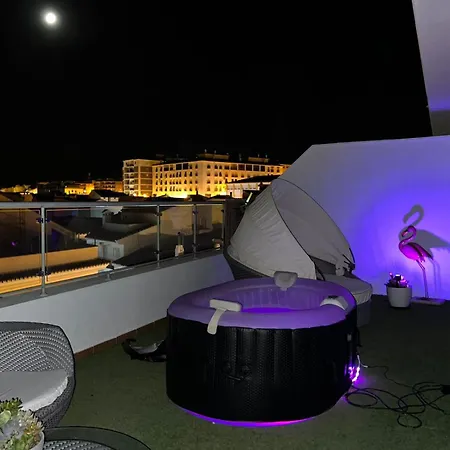 Atico Rilque, Independientes Con Jacuzzi Privado Y Terraza En Апартаменты *
