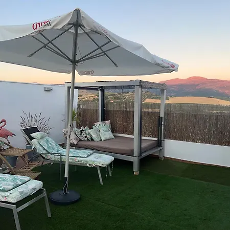 Atico Rilque, Independientes Con Jacuzzi Privado Y Terraza En * Ронда